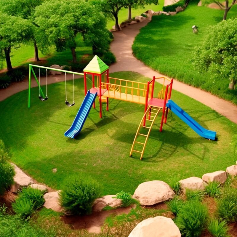 Mangrullo de dos torres con hamaca doble (Cod 208)